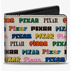 Boxlunch Disney Pixar Typography Collage Bifold Wallet