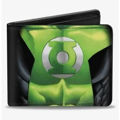 Boxlunch DC Comics Lantern Chest Logo Bifold Wallet