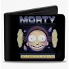 Boxlunch Rick And Morty Expression Get Your S**t TogeTher Bifold Wallet -Boxlunch-shop 20216404 hi