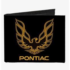 Boxlunch Firebird Pontiac Logo Canvas Bifold Wallet