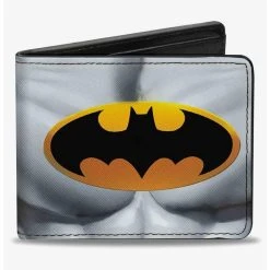 Boxlunch DC Comics Justice Leaue Supreme Team Batman Chest Bifold Wallet