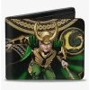 Boxlunch Marvel Loki Poses Bifold Wallet -Boxlunch-shop 20216588 hi