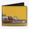 Boxlunch Star Wars Kenner Luke Skywalker Mos Eisley Landspeeder Group Bifold Wallet -Boxlunch-shop 20216636 hi