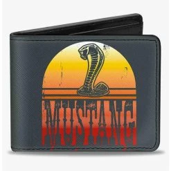 Boxlunch Mustang Cobra Sunset Fade Bifold Wallet