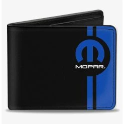 Boxlunch Mopar Logo Stripe Bifold Wallet
