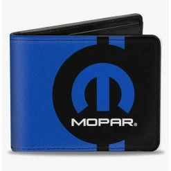 Boxlunch Mopar Logo Stripe2 Bifold Wallet