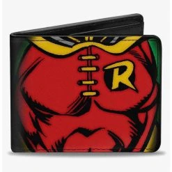 Boxlunch DC Comics Robin Chest Logo Bifold Wallet