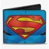 Boxlunch DC Comics Superman Galactic Battle Chest Logo Bifold Wallet -Boxlunch-shop 20216744 hi