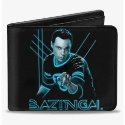 Boxlunch The Big Bang Theory Sheldon Bazinga Glow Bifold Wallet