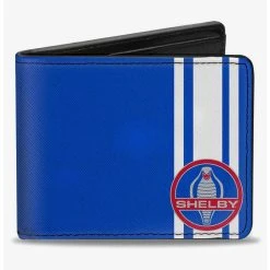 Boxlunch Shelby Cobra 3 Stripe Signature Bifold Wallet