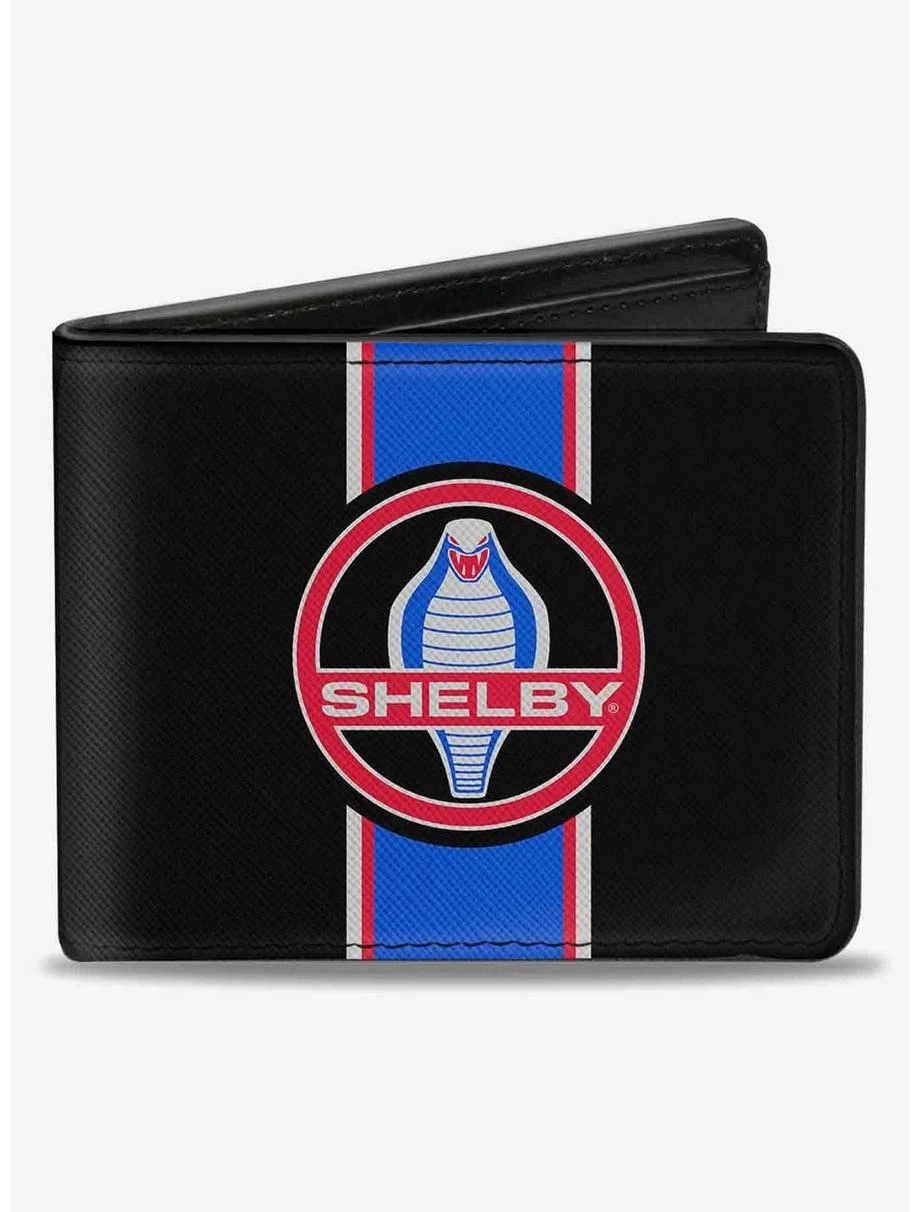 Boxlunch Shelby Cobra Center Stripe Bifold Wallet 3 Boxlunch Shelby Cobra Center Stripe Bifold Wallet
