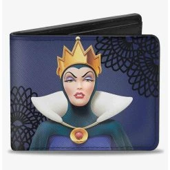 Boxlunch Disney Snow Evil Queen Old Witch Poses Bifold Wallet