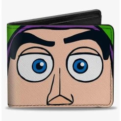 Boxlunch Disney Pixar Toy Story Buzz Lightyear Expression Close Up Bifold Wallet