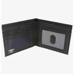 Boxlunch Looney Tunes Tasmanian Devil Vortex Poses Scattered Canvas Bifold Wallet -Boxlunch-shop 20216925 av2