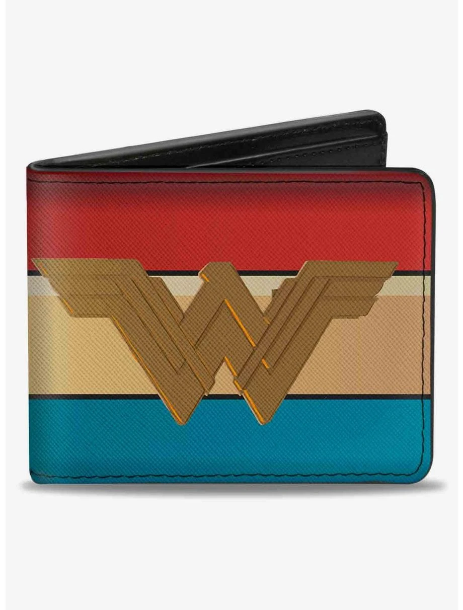 Boxlunch DC Comics Wonder Woman 2017 Icon Stripe Bifold Wallet 3 Boxlunch DC Comics Wonder Woman 2017 Icon Stripe Bifold Wallet