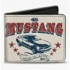 Boxlunch Vintage Mustang 45 Years United We Stang Scroll Bifold Wallet -Boxlunch-shop 20216986 hi