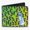 Boxlunch Disney The Emperor's New Groove Yzmas Llama Potion Bottle Glyphs Bifold Wallet -Boxlunch-shop 20216996 hi