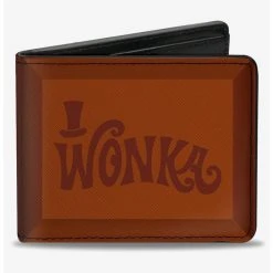 Boxlunch Willy Wonka And The Chocolate Factory Wonka Chocolate Bar Bifold Wallet