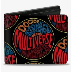 Boxlunch Marvel Doctor Strange In The Multiverse Of Madness Logo Bifold Wallet