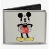 Boxlunch Disney Mickey Mouse Standing Pose And Script Bifold Wallet -Boxlunch-shop 20334951 hi