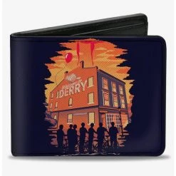 Boxlunch It Welcome To Derry Vintage Movie Poster Bifold Wallet