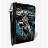 Boxlunch Marvel Moon Knight Jumping Action Pose Zip Around Wallet -Boxlunch-shop 20335007 hi
