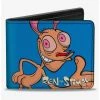 Boxlunch The Ren & Stimpy Show Ren And Stimpy Behind Pose Bifold Wallet -Boxlunch-shop 20335027 hi