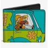 Boxlunch Scooby-Doo! Group Driving Mystery Machine Side Pose Bifold Wallet -Boxlunch-shop 20335045 hi