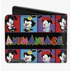 Boxlunch Animaniacs Yakko Wakko And Dot Block Poses Bifold Wallet -Boxlunch-shop 20535313 av1