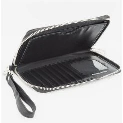 Boxlunch Chevrolet Bowtie Logo And Stripes GM General Motors Zip Around Wallet -Boxlunch-shop 20535317 av3