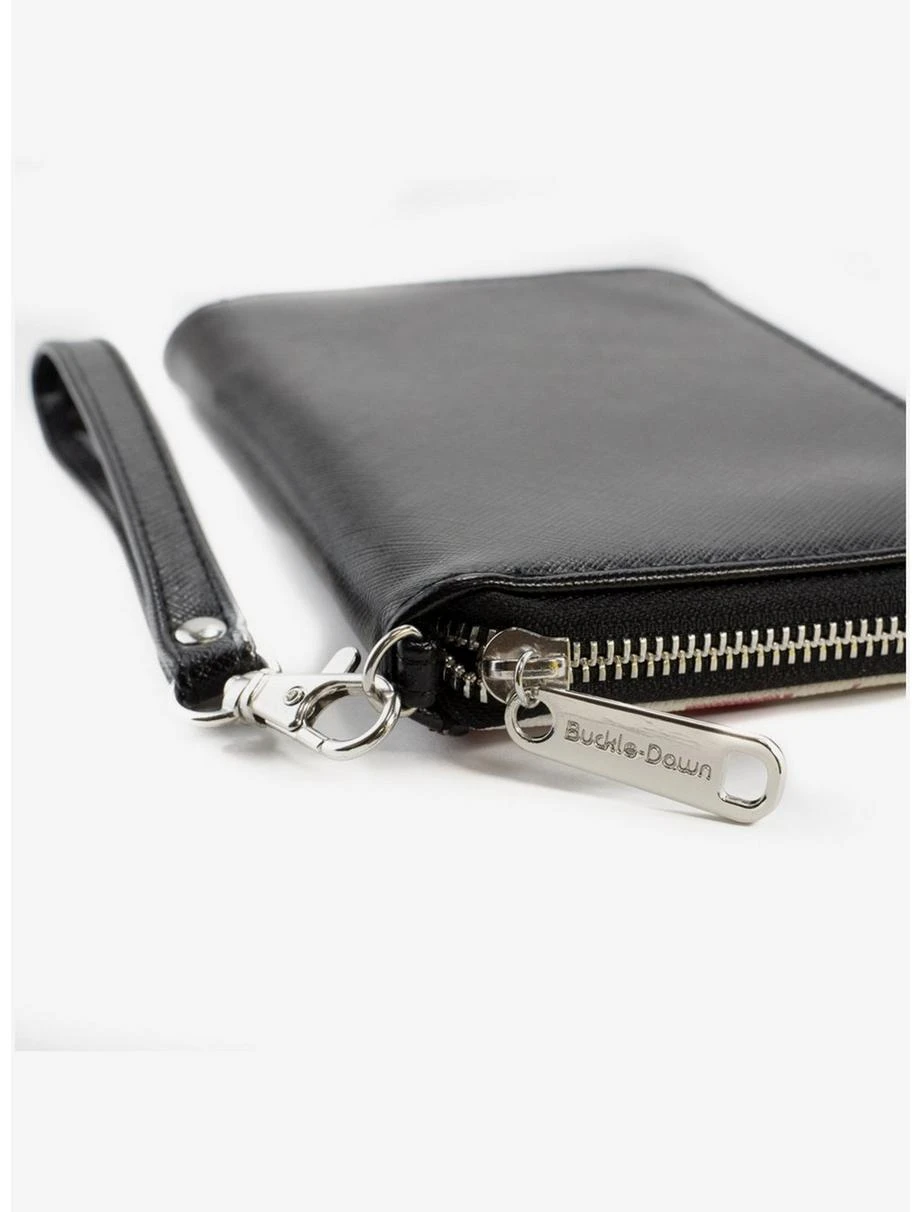 Boxlunch DC Comics Black Adam Lightning Bolt And Action Pose Zip Around Wallet 5 Boxlunch DC Comics Black Adam Lightning Bolt And Action Pose Zip Around Wallet - Image 3