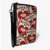 Boxlunch Disney Alice In Wonderland Queen Of Hearts Zip Around Wallet -Boxlunch-shop 20535375 hi