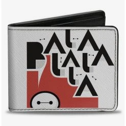 Boxlunch Disney Big Hero 6 Baymax Ba La La Collage Bifold Wallet