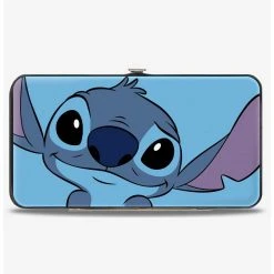 Boxlunch Disney Lilo & Stitch Sweet Smiling Pose Close Up Hinged Wallet -Boxlunch-shop 20535391 av1