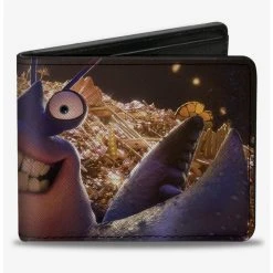 Boxlunch Disney Moana Tamatoa Smiling Face Treasure Pose Bifold Wallet