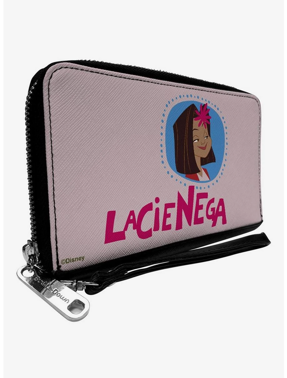 Boxlunch Disney The Proud Family La Cienega Pose Zip Around Wallet 3 Boxlunch Disney The Proud Family La Cienega Pose Zip Around Wallet
