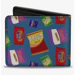 Boxlunch Disney The Proud Family Snacks Scattered Bifold Wallet -Boxlunch-shop 20535421 av1