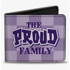 Boxlunch Disney The Proud Family Title Logo Checker Bifold Wallet