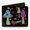 Boxlunch Mushroom Shroomy Vibrant Garden Bifold Wallet -Boxlunch-shop 20535463 hi