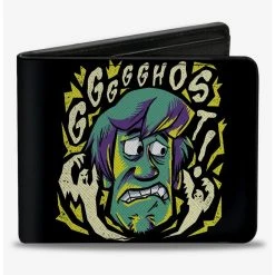 Boxlunch Scooby-Doo! Shaggy Scared Ghost Pose Bifold Wallet