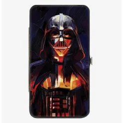 Boxlunch Star Wars Darth Vader Brush Stroke Pose Hinged Wallet