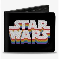 Boxlunch Star Wars Pride May The Force Be With You Quote Bifold Wallet