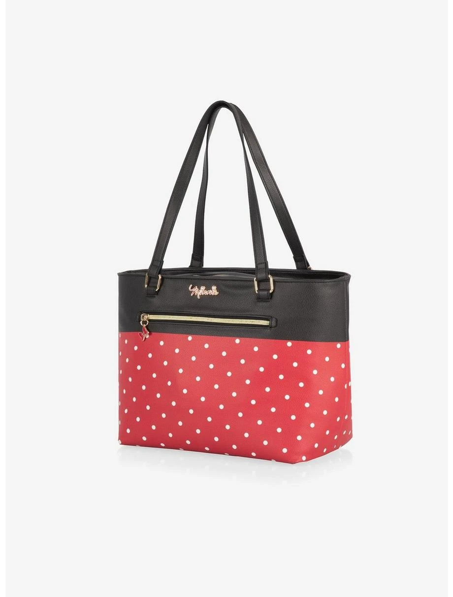 Boxlunch Disney Minnie Mouse Uptown Cooler Tote Bag 4 Boxlunch Disney Minnie Mouse Uptown Cooler Tote Bag - Image 2