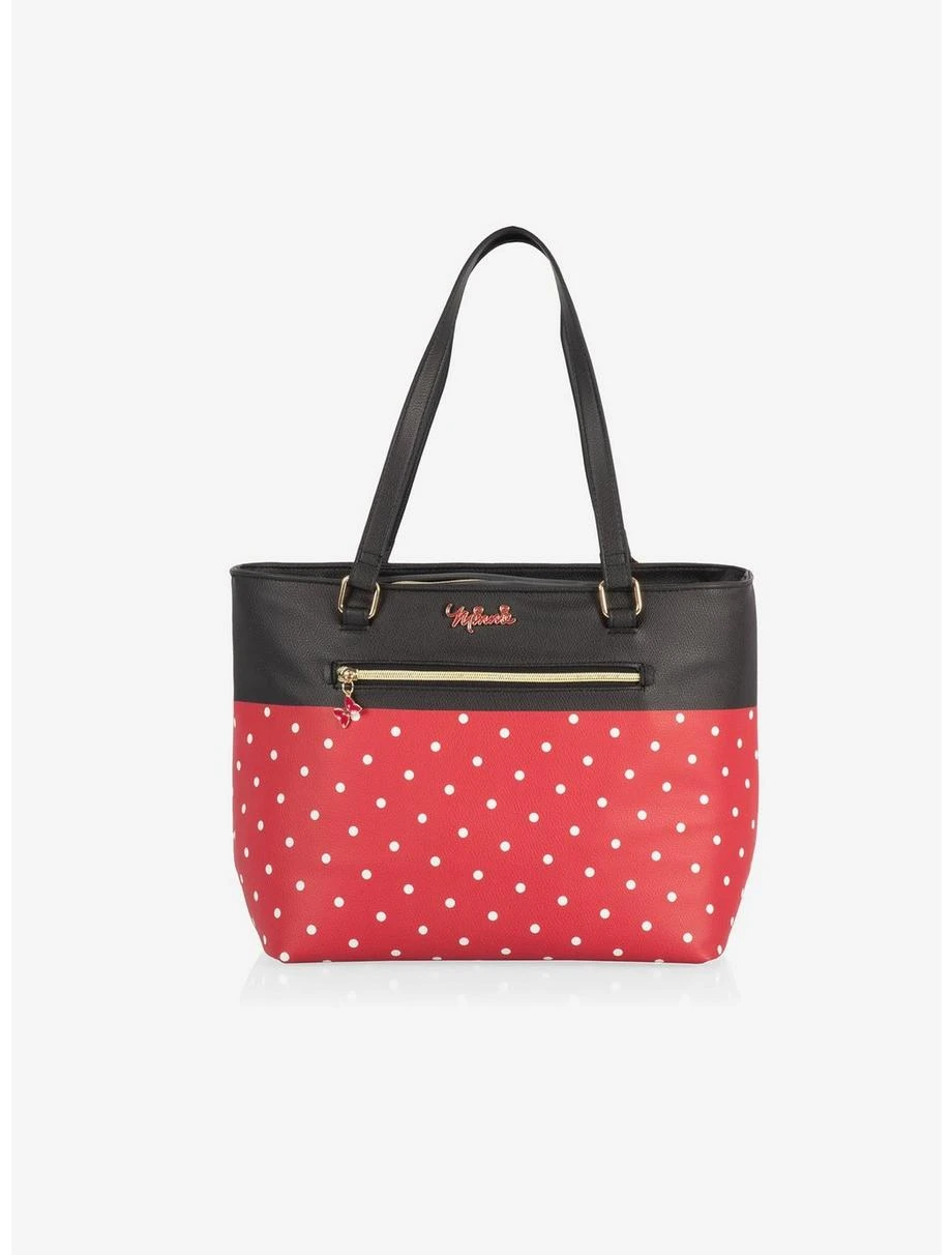 Boxlunch Disney Minnie Mouse Uptown Cooler Tote Bag 3 Boxlunch Disney Minnie Mouse Uptown Cooler Tote Bag